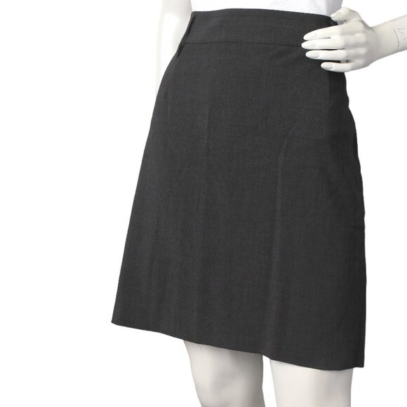 Alfani Pencil Business Skirt Above the Knee Suit Work Wear Classic Lined Grey 12 - Picture 2 of 6